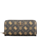 GUESS JEANS WOMEN'S BROWN WALLET