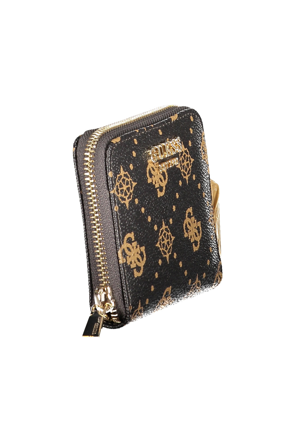GUESS JEANS WOMEN'S BROWN WALLET