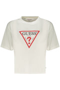 GUESS JEANS WOMEN'S SHORT-SLEEVE T-SHIRT WHITE