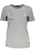 GUESS JEANS SHORT SLEEVE T-SHIRT WOMEN GREY