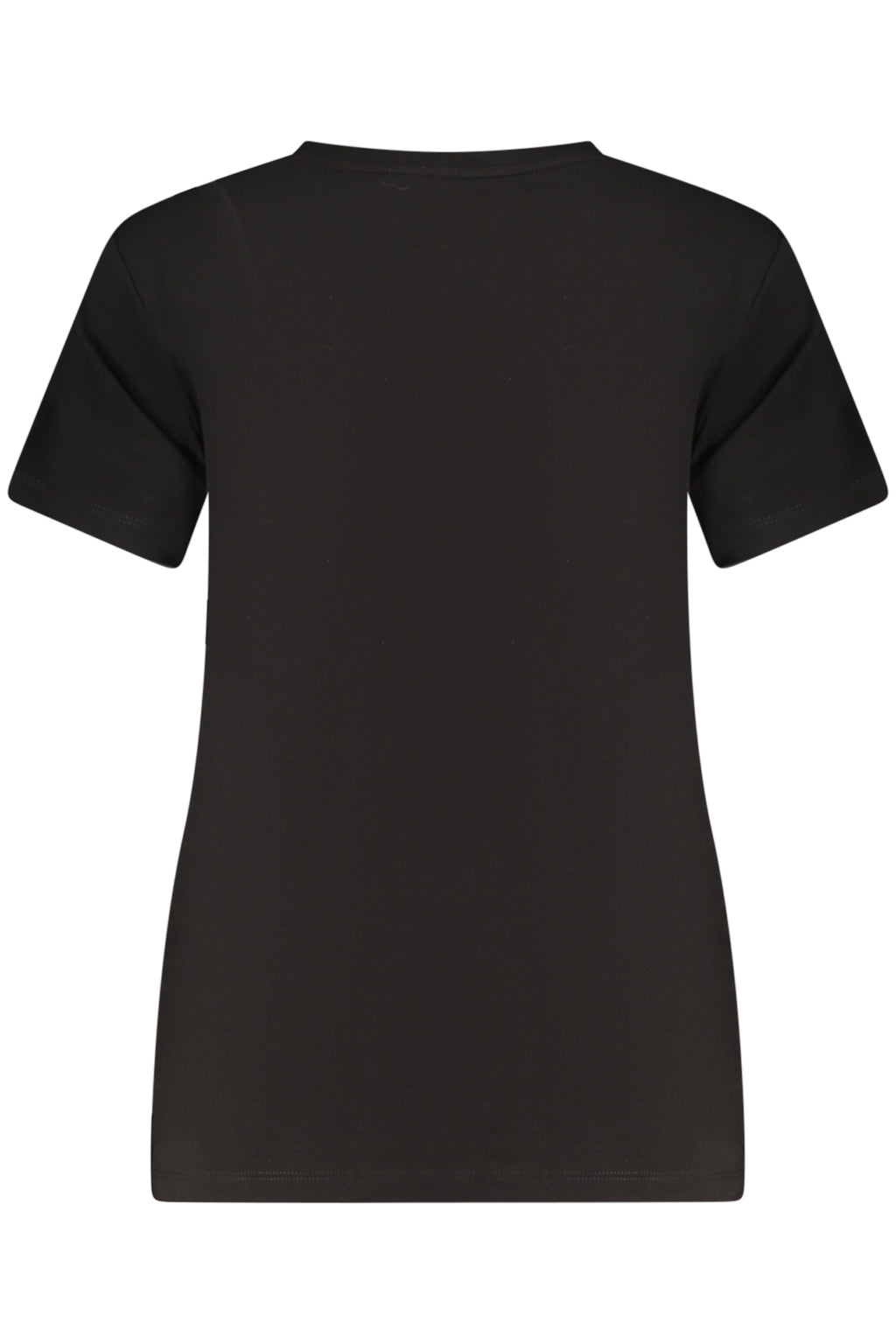 GUESS JEANS WOMEN'S SHORT-SLEEVED T-SHIRT BLACK