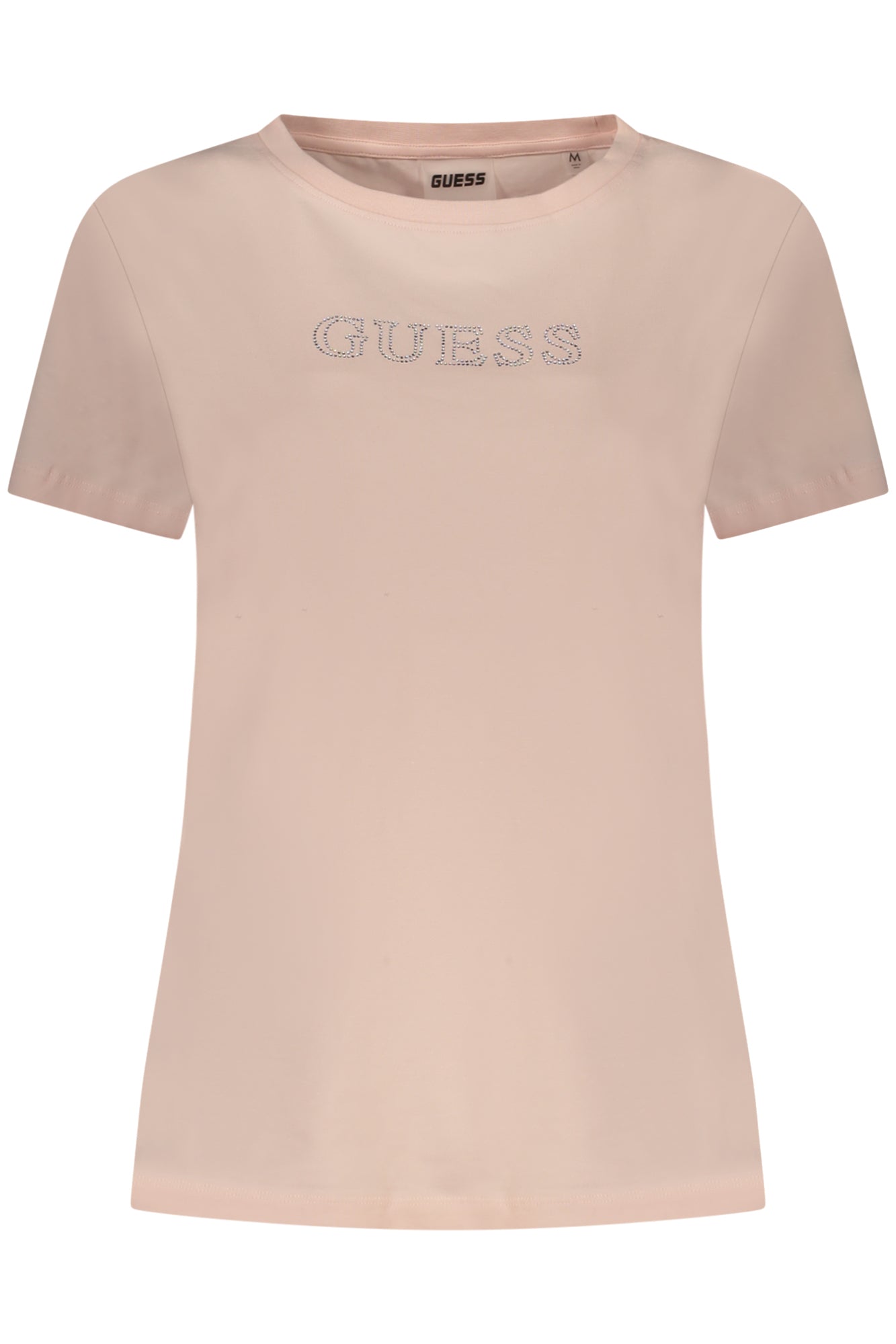 GUESS JEANS WOMEN'S SHORT SLEEVE T-SHIRT PINK