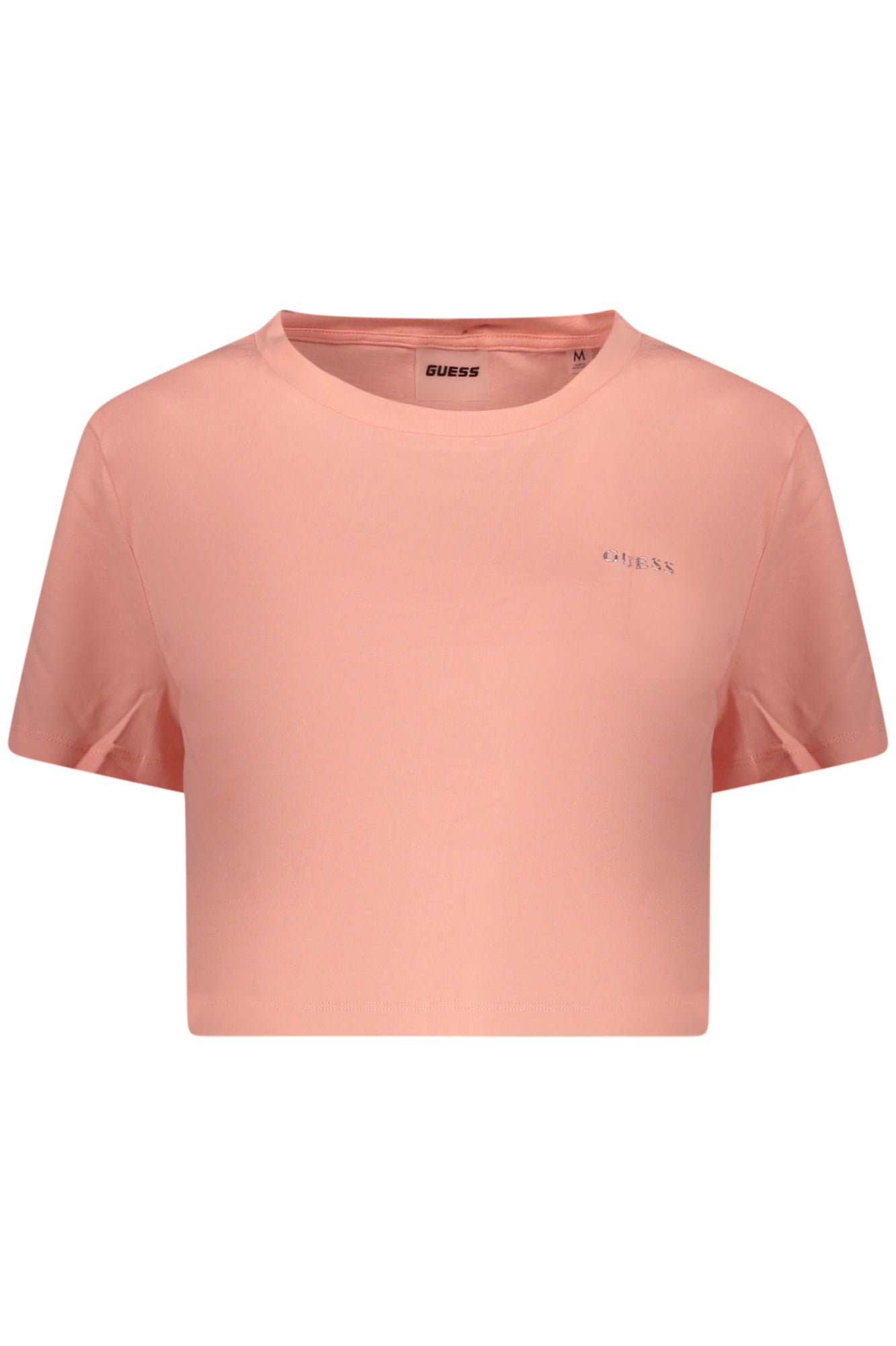 GUESS JEANS WOMEN'S SHORT SLEEVE T-SHIRT PINK