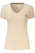 GUESS JEANS WOMEN'S SHORT SLEEVE T-SHIRT PINK