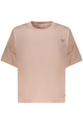 GUESS JEANS WOMEN'S SHORT SLEEVE T-SHIRT PINK