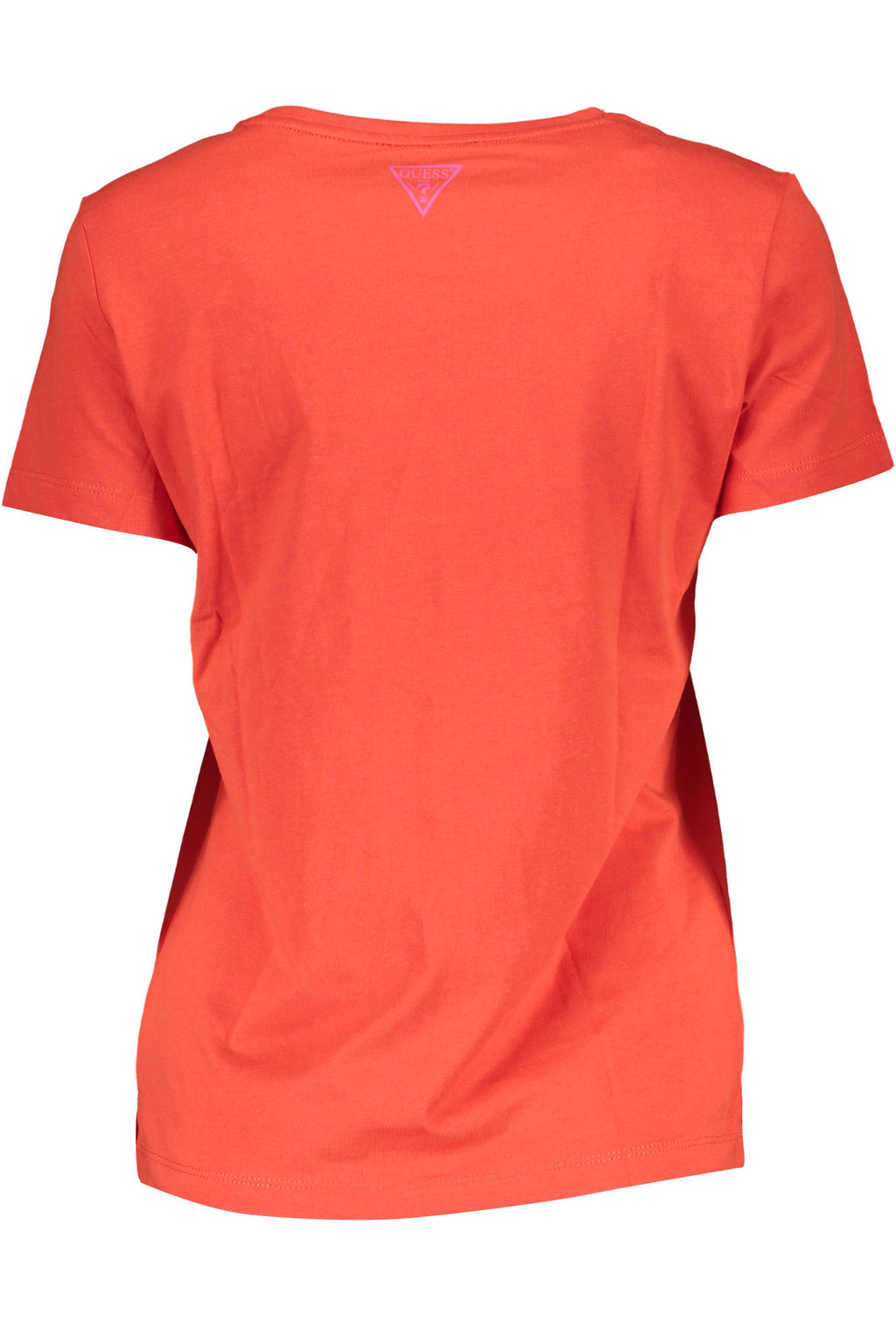 GUESS JEANS WOMEN'S SHORT SLEEVE T-SHIRT RED
