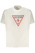 GUESS JEANS MEN'S SHORT-SLEEVED T-SHIRT WHITE