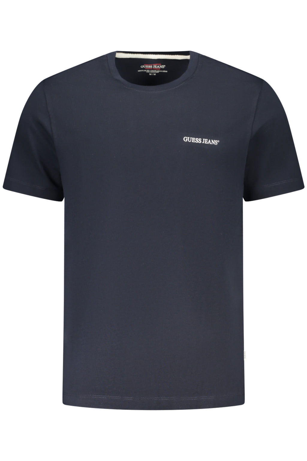 GUESS JEANS MEN'S SHORT-SLEEVED T-SHIRT BLUE