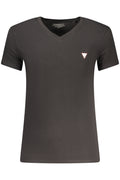 GUESS JEANS MEN'S SHORT-SLEEVED T-SHIRT BLACK