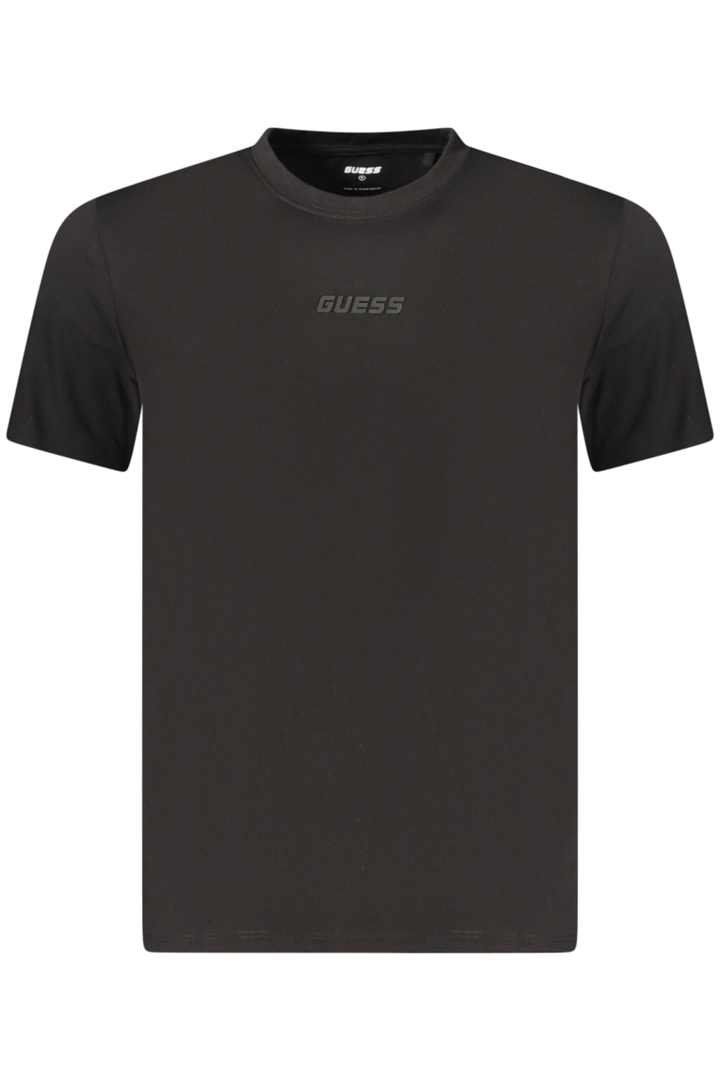 GUESS JEANS MEN'S SHORT-SLEEVED T-SHIRT BLACK