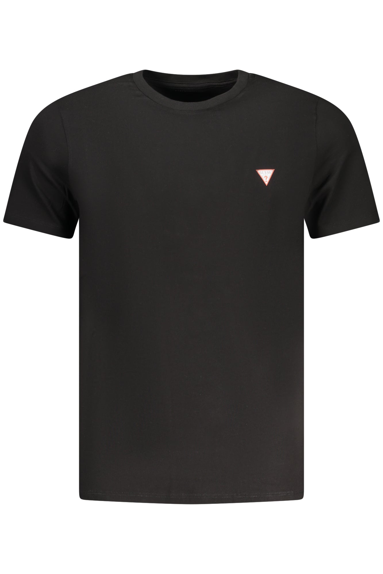 GUESS JEANS MEN'S SHORT-SLEEVED T-SHIRT BLACK