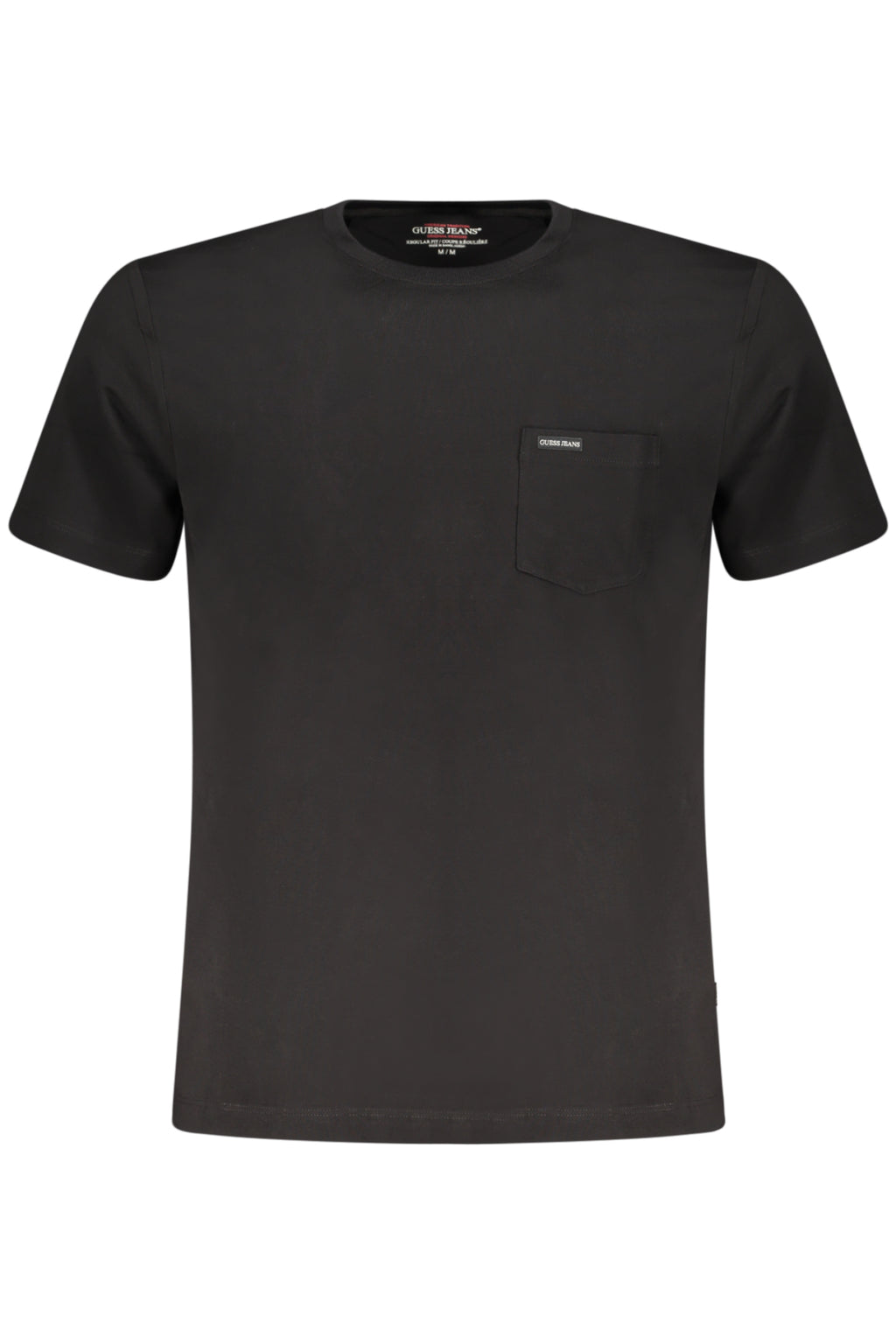 GUESS JEANS MEN'S SHORT-SLEEVED T-SHIRT BLACK