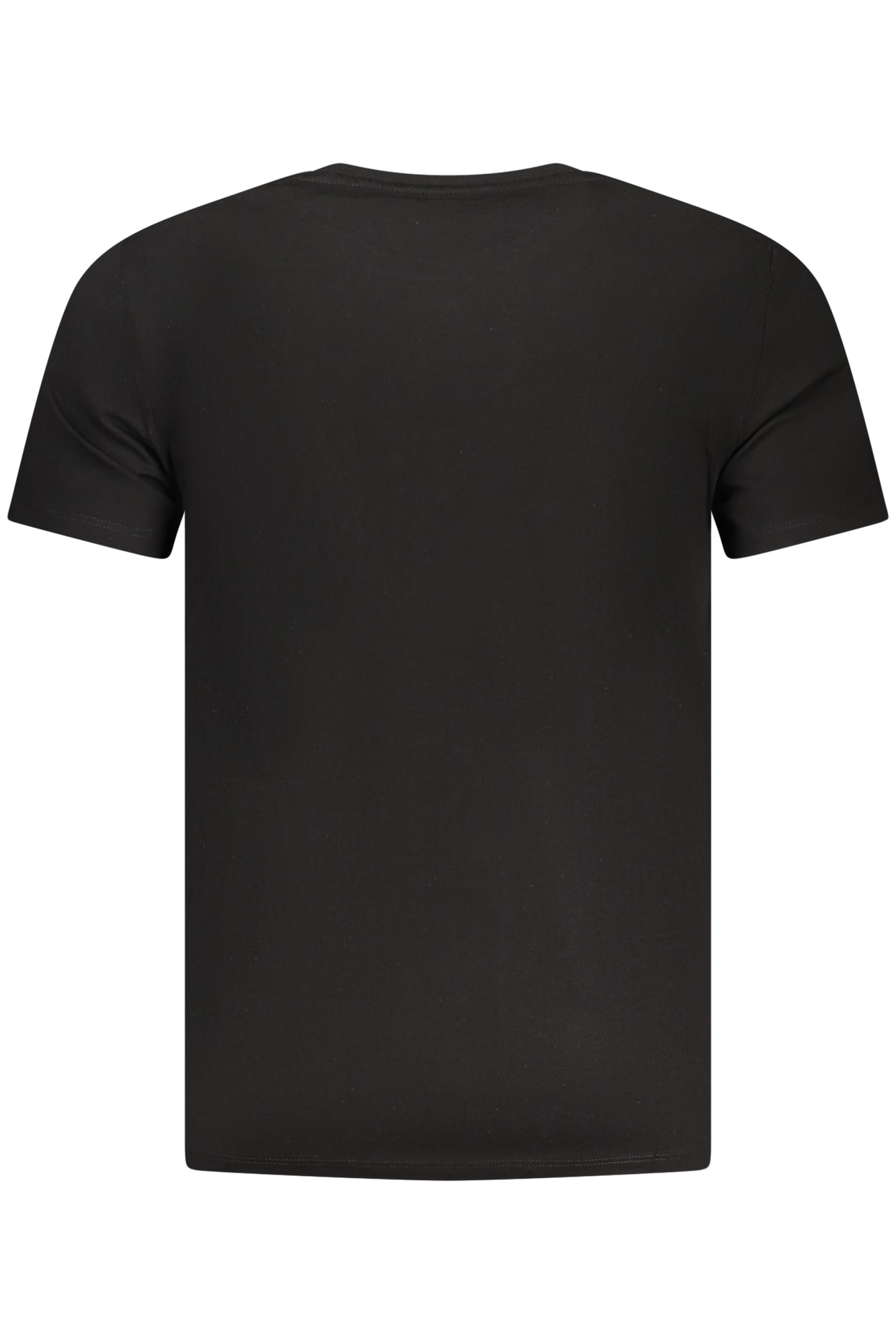 GUESS JEANS MEN'S SHORT-SLEEVED T-SHIRT BLACK