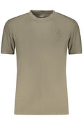 GUESS JEANS MEN'S SHORT-SLEEVED T-SHIRT GREEN