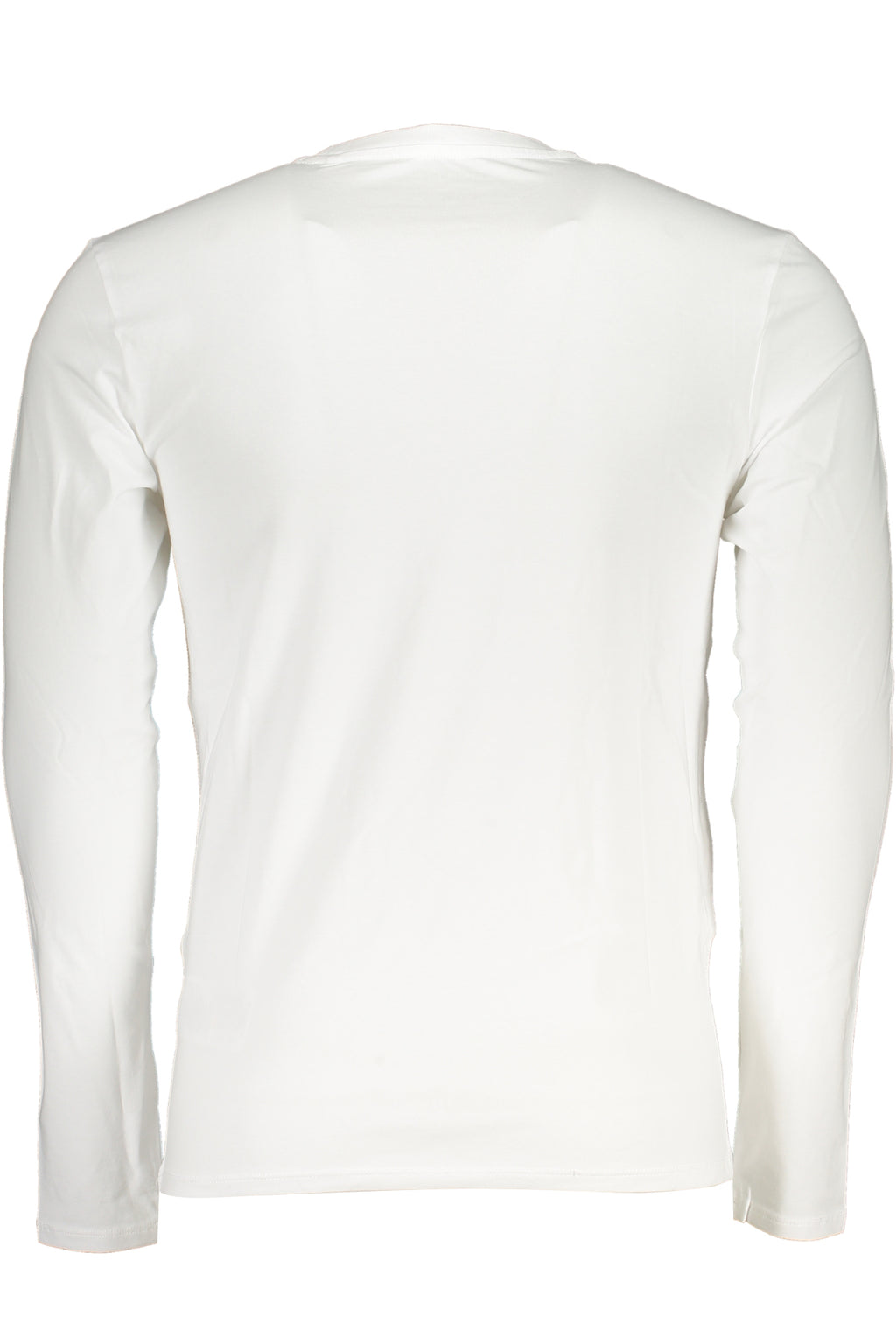 GUESS JEANS MEN'S LONG SLEEVE T-SHIRT WHITE