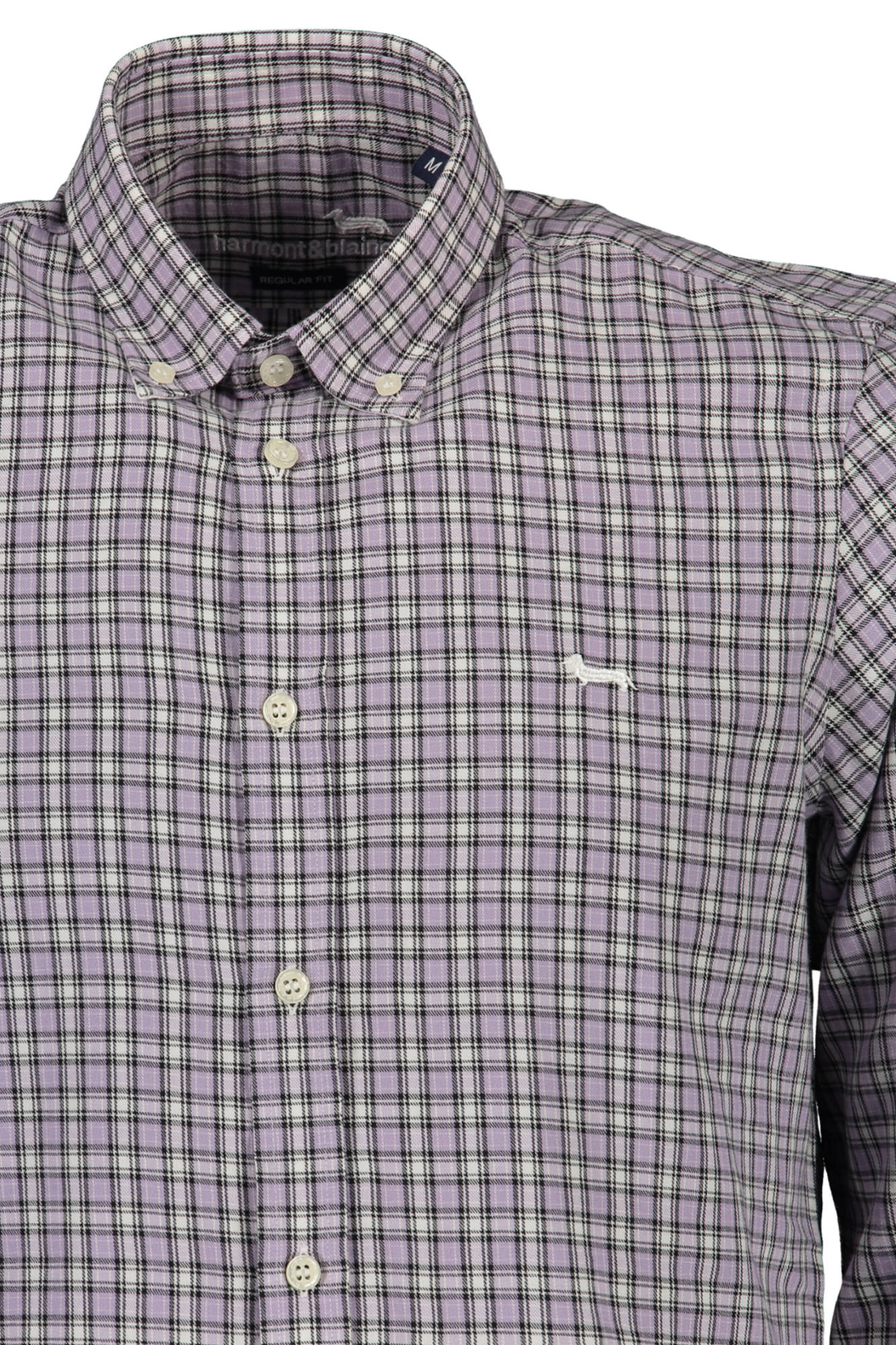 HARMONT & BLAINE LONG SLEEVE SHIRT MEN PURPLE