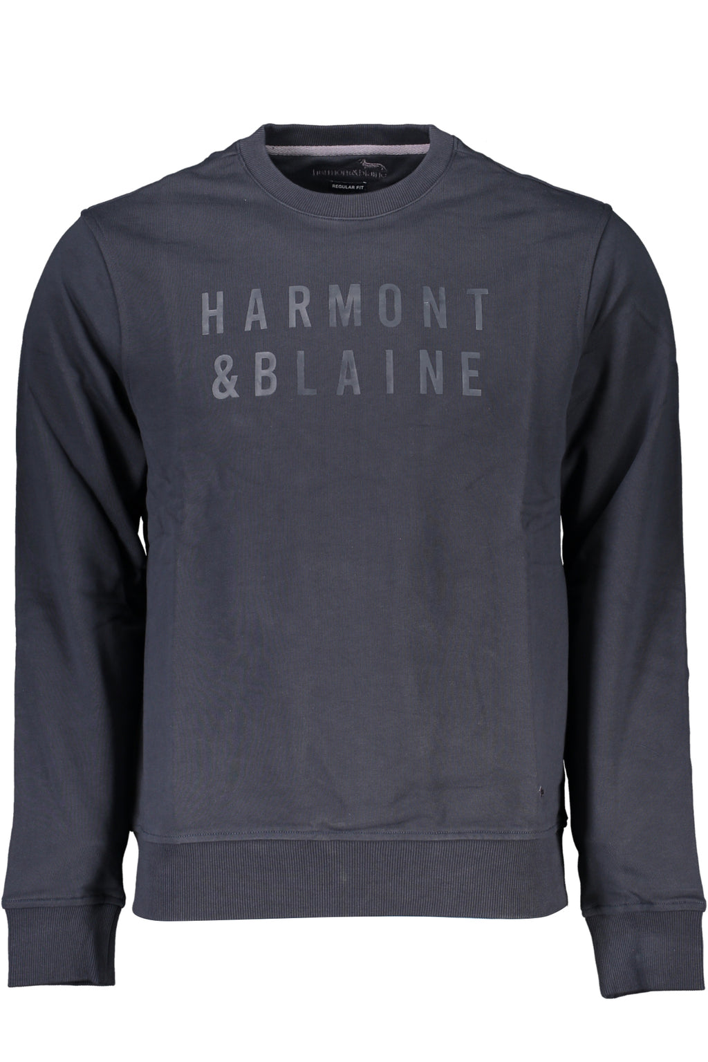 HARMONT & BLAINE MEN'S BLUE ZIPLESS SWEATSHIRT