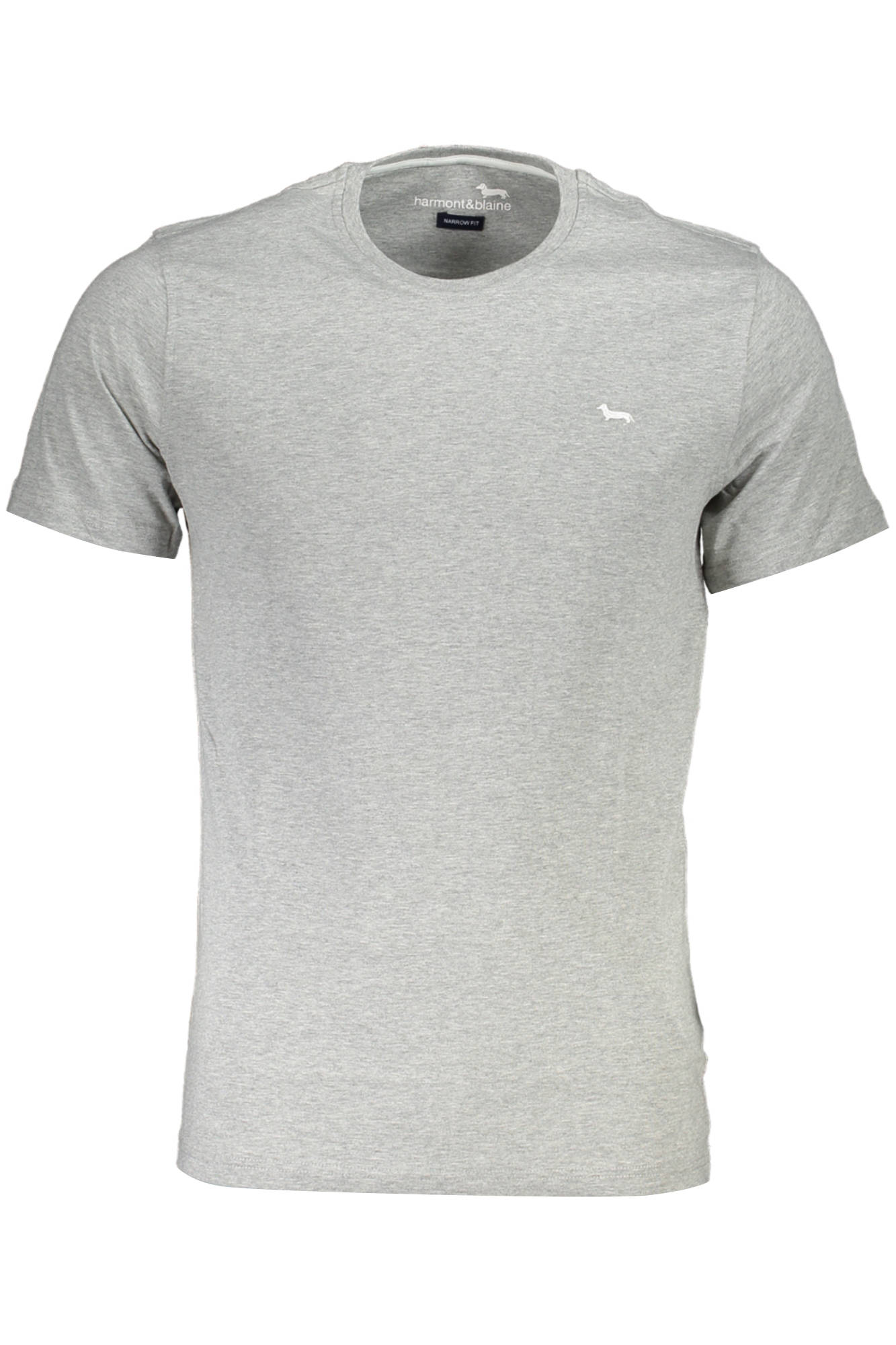 HARMONT & BLAINE MEN'S SHORT SLEEVE T-SHIRT GREY
