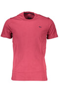 HARMONT & BLAINE MEN'S RED SHORT SLEEVE T-SHIRT