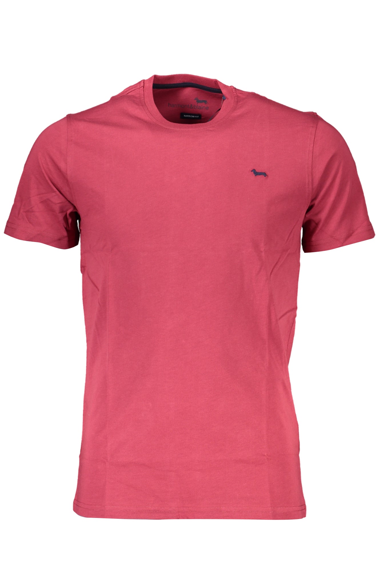 HARMONT & BLAINE MEN'S RED SHORT SLEEVE T-SHIRT