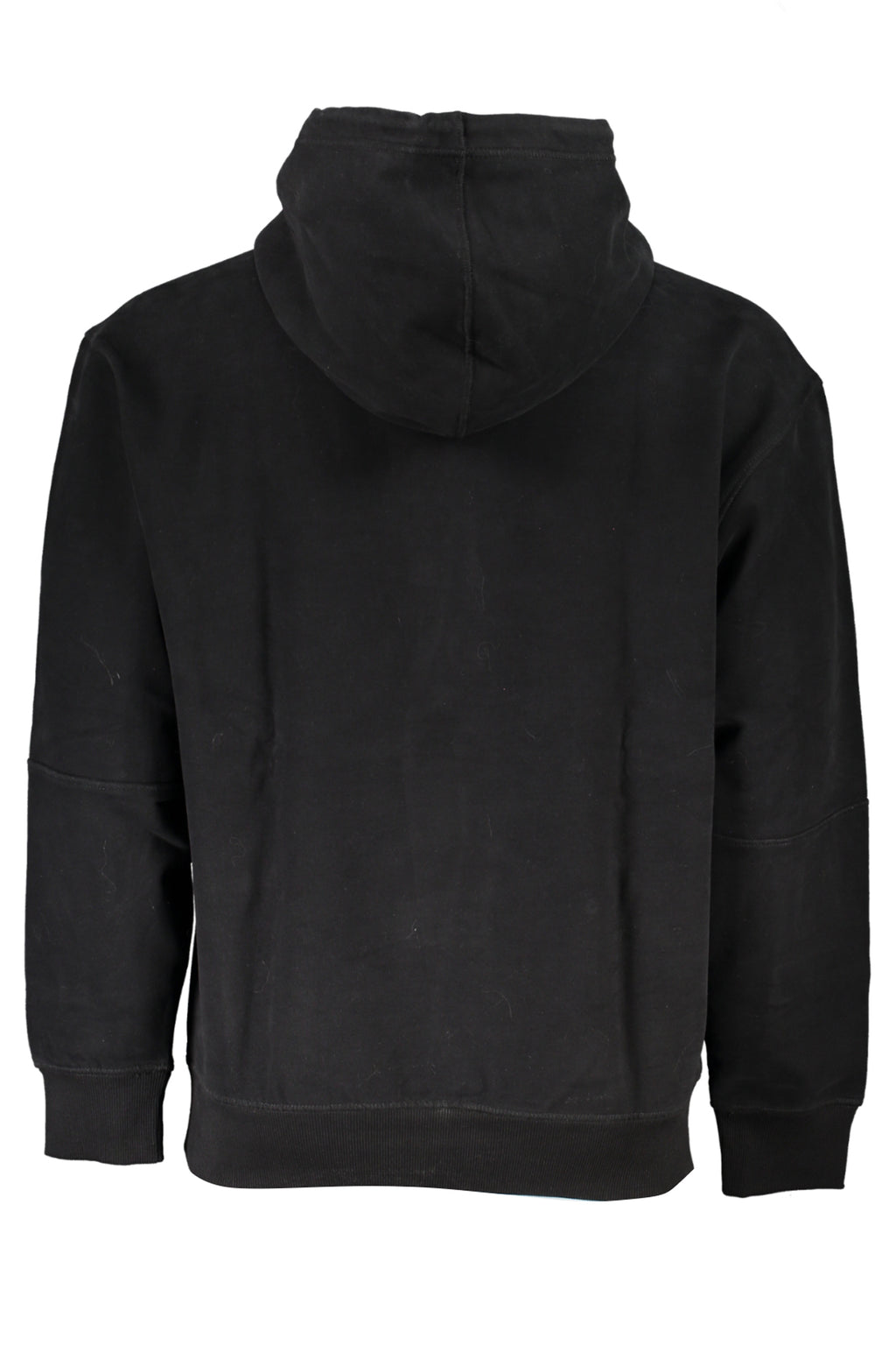 HUGO BOSS MEN'S BLACK ZIPLESS SWEATSHIRT