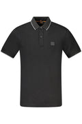 HUGO BOSS POLO SHORT SLEEVE MEN BLACK