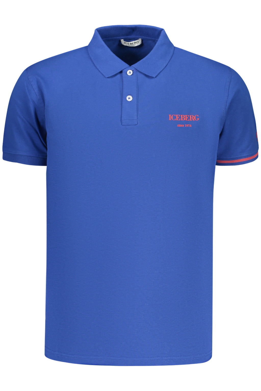 ICEBERG MEN'S SHORT-SLEEVE POLO SHIRT, BLUE