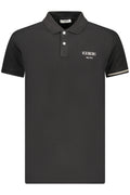 ICEBERG MEN'S SHORT-SLEEVE POLO SHIRT BLACK