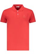 ICEBERG MEN'S SHORT-SLEEVED POLO SHIRT, RED