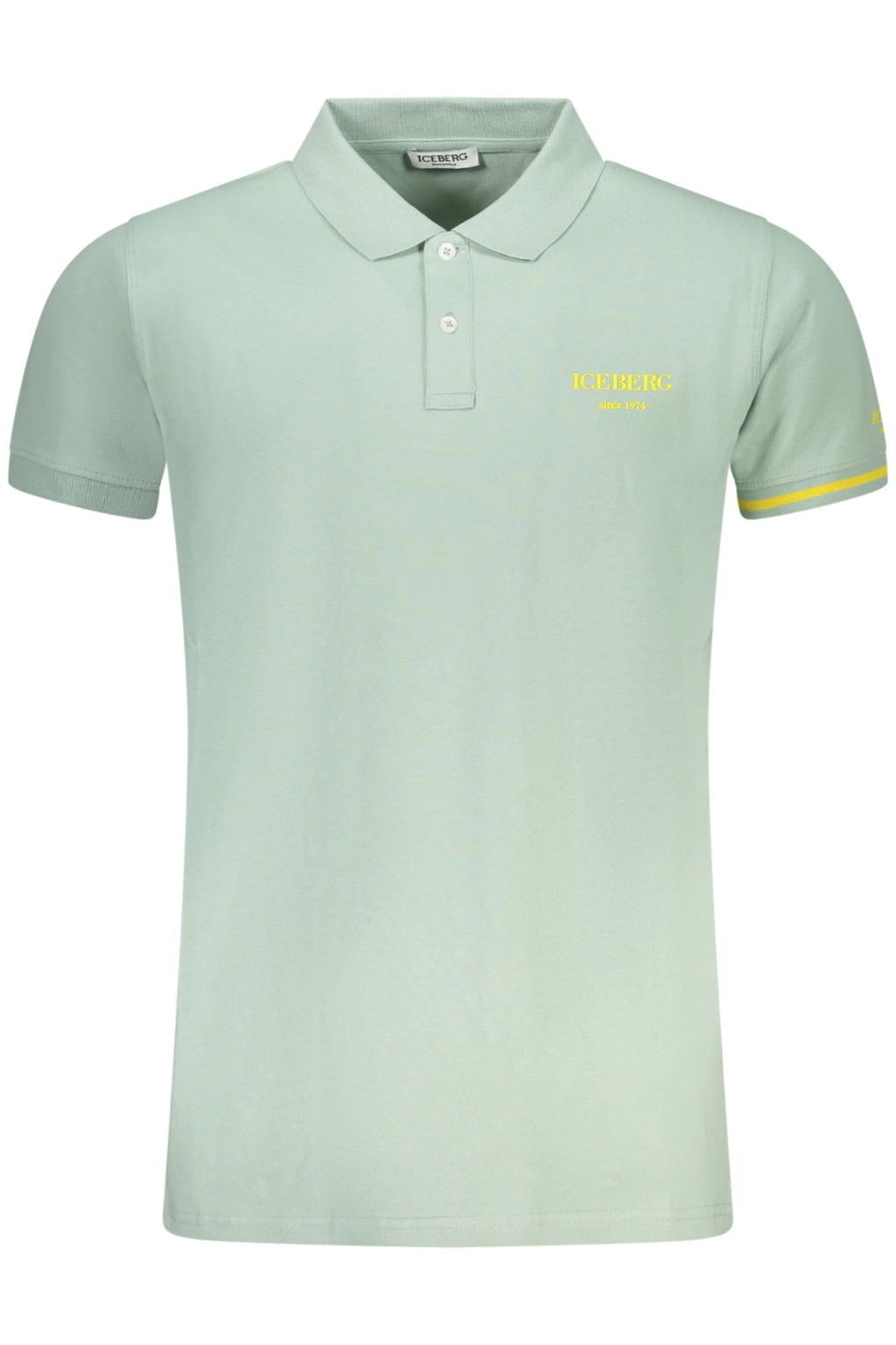 ICEBERG MEN'S SHORT-SLEEVED POLO SHIRT, GREEN