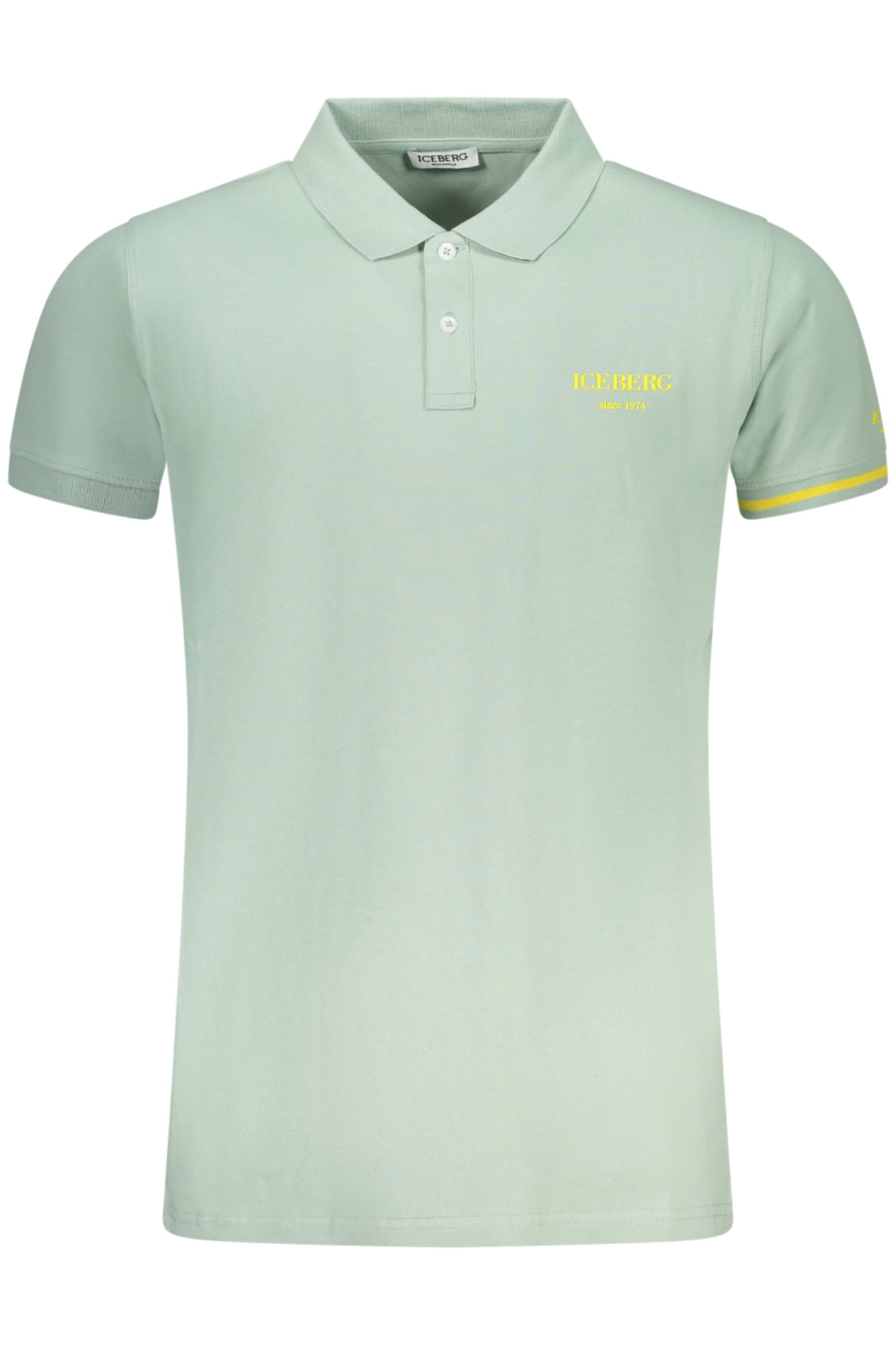 ICEBERG MEN'S SHORT-SLEEVED POLO SHIRT, GREEN