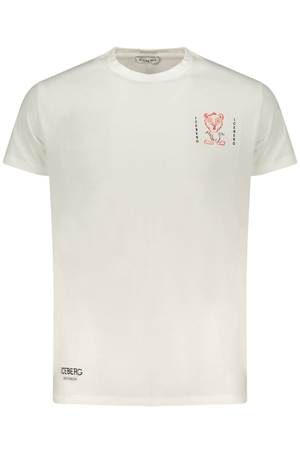 ICEBERG MEN'S SHORT-SLEEVED T-SHIRT WHITE