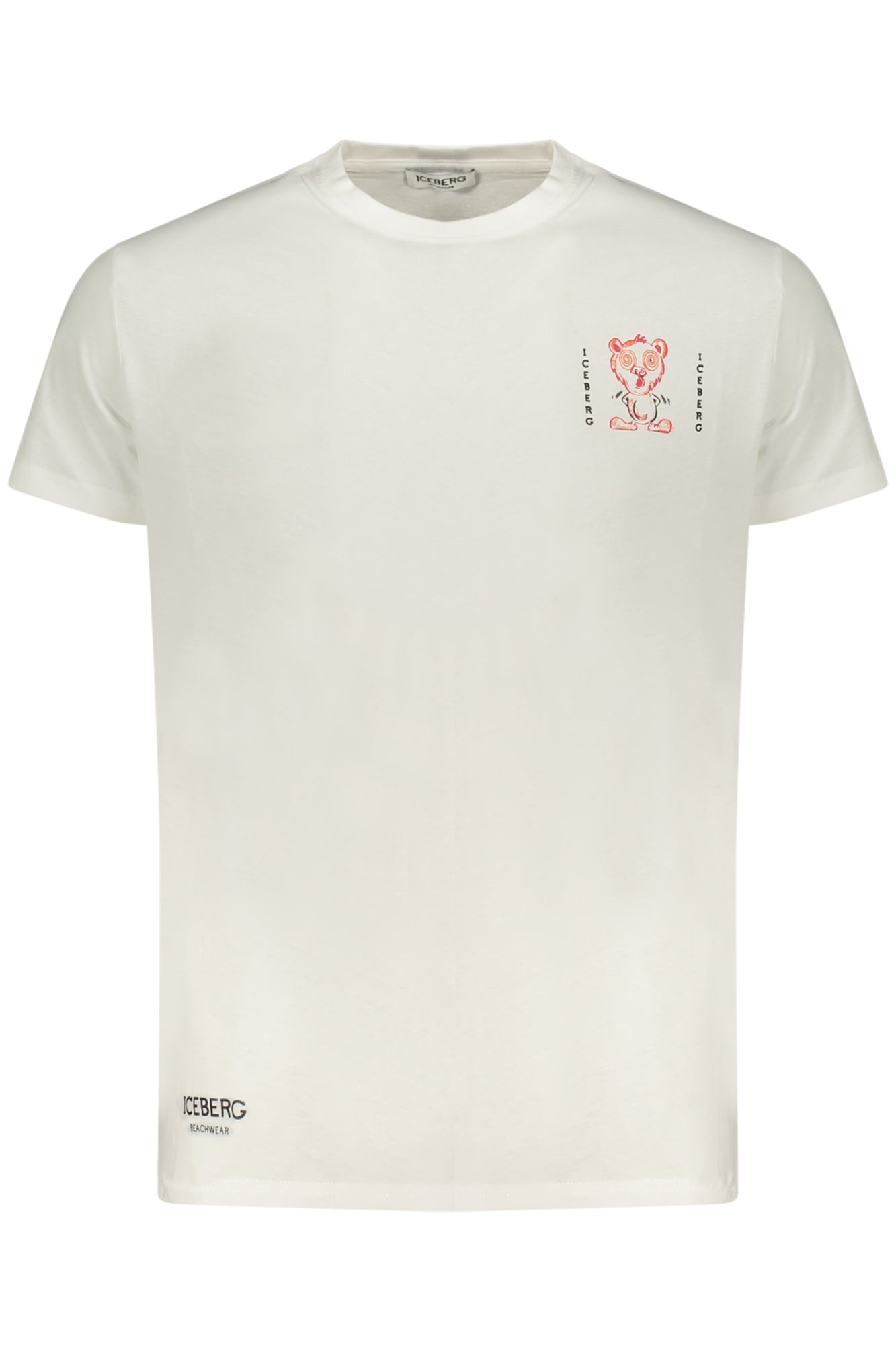 ICEBERG MEN'S SHORT-SLEEVED T-SHIRT WHITE