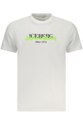 ICEBERG MEN'S SHORT-SLEEVED T-SHIRT WHITE