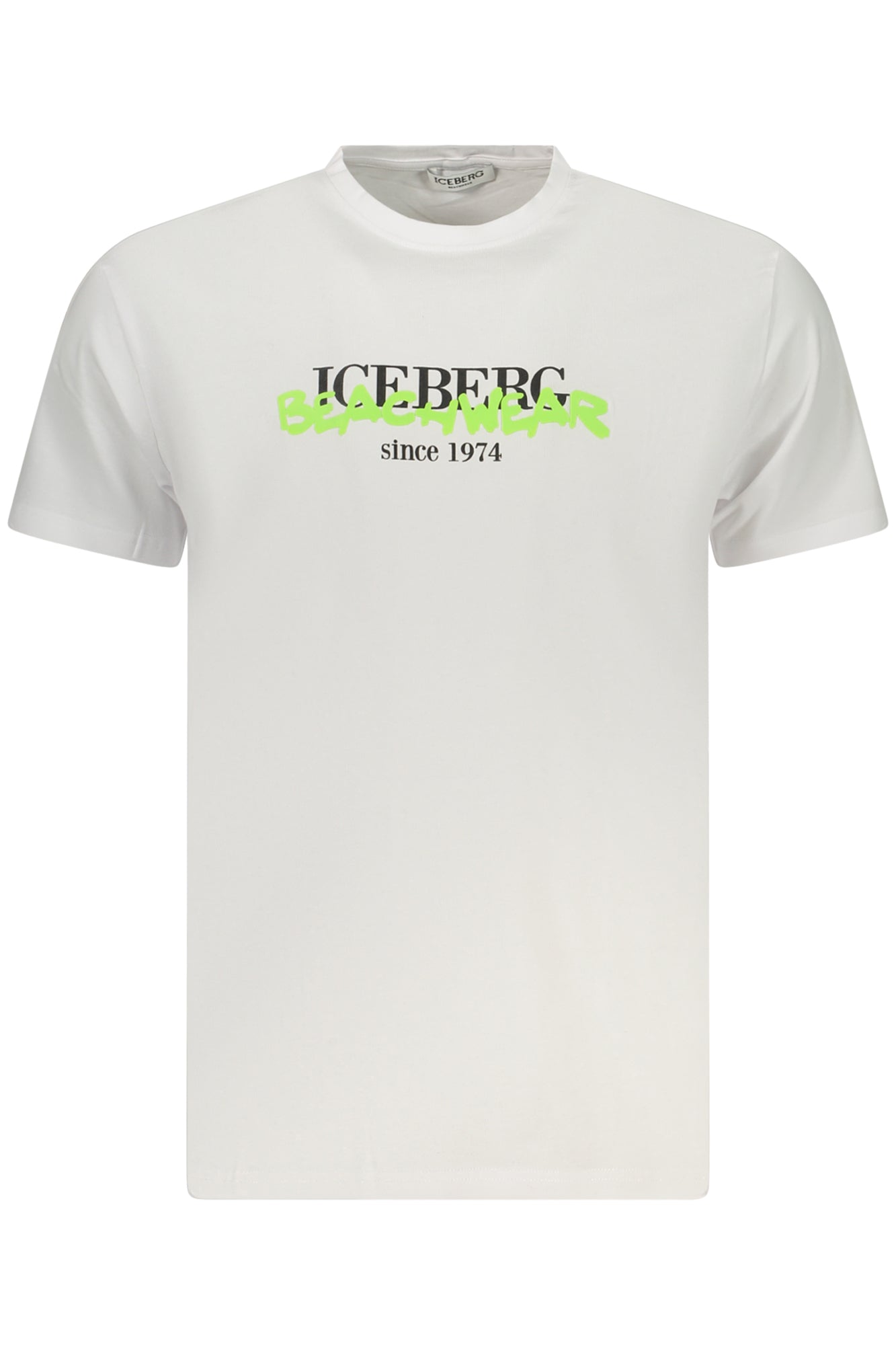 ICEBERG MEN'S SHORT-SLEEVED T-SHIRT WHITE