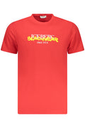 ICEBERG MEN'S SHORT-SLEEVED T-SHIRT, RED