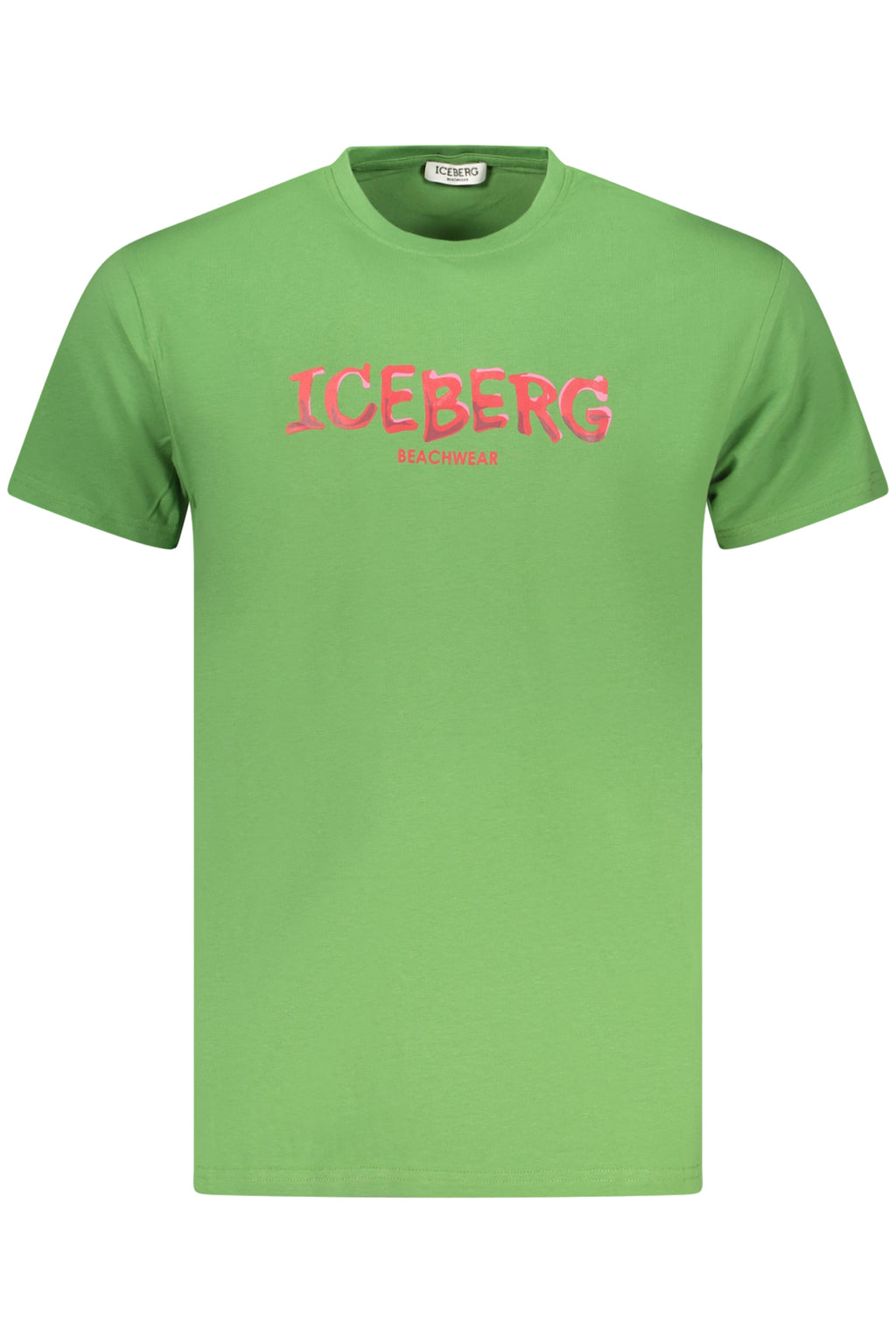 ICEBERG MEN'S SHORT-SLEEVED T-SHIRT GREEN