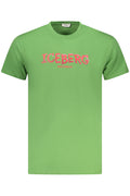 ICEBERG MEN'S SHORT-SLEEVED T-SHIRT GREEN