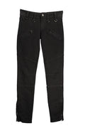 JOHN GALLIANO WOMEN'S BLACK TROUSERS