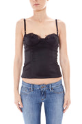 JOHN GALLIANO TOP WOMAN BLACK