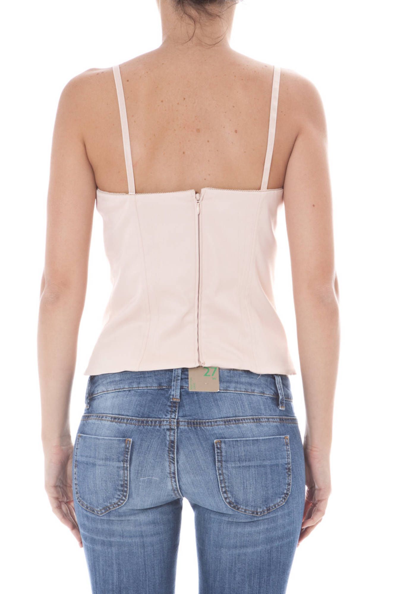 JOHN GALLIANO TOP WOMAN PINK
