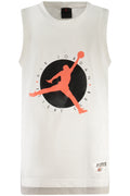 JORDAN WHITE TANK TOP FOR KIDS