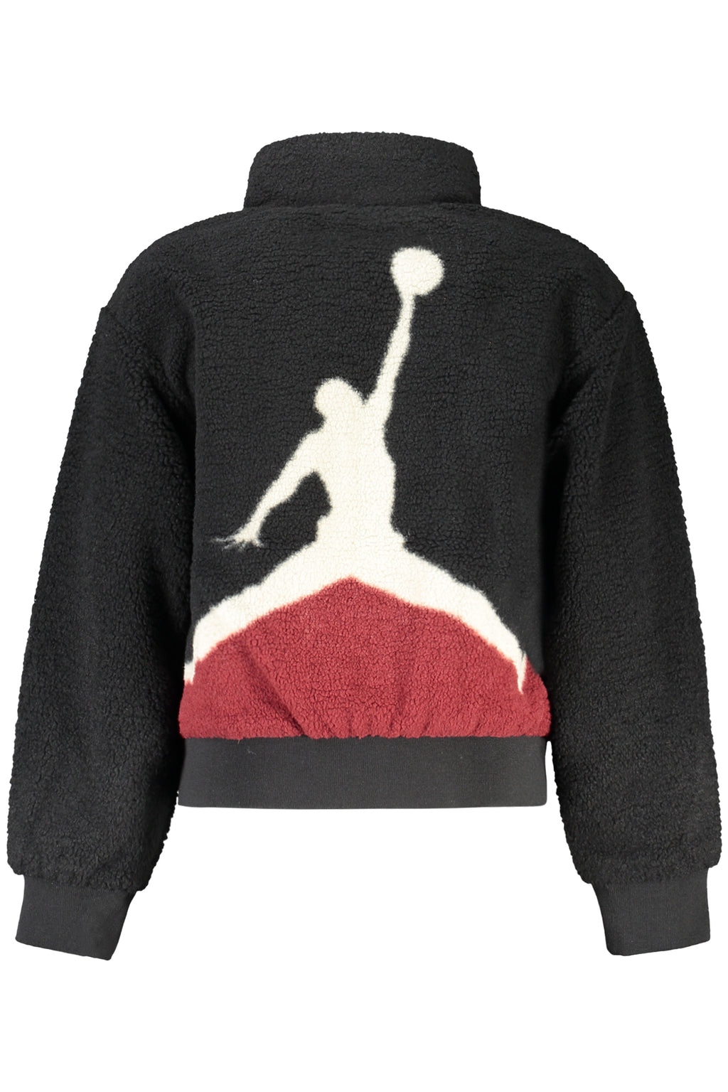 JORDAN WOMEN'S BLACK ZIP-UP SWEATSHIRT
