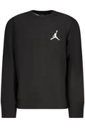 JORDAN KIDS' BLACK ZIP-UP SWEATSHIRT