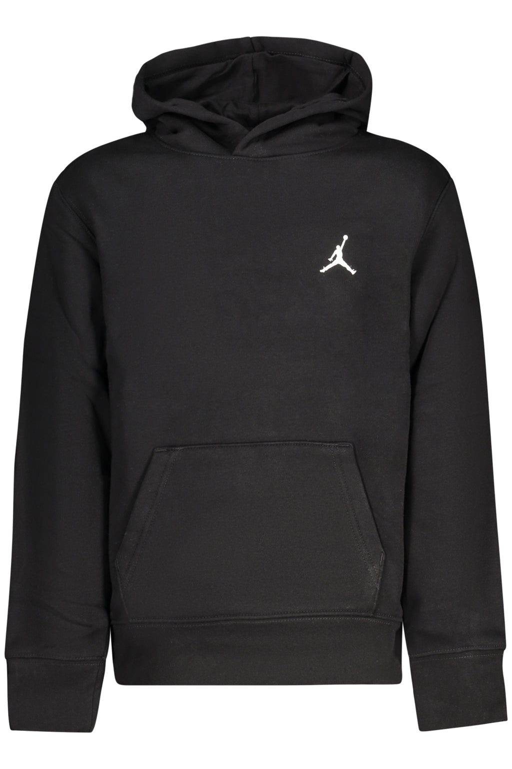 JORDAN KIDS' BLACK ZIP-UP SWEATSHIRT
