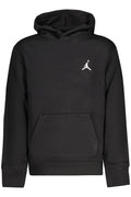 JORDAN KIDS' BLACK ZIP-UP SWEATSHIRT