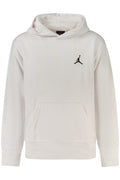 JORDAN MEN'S WHITE ZIP-UP SWEATSHIRT