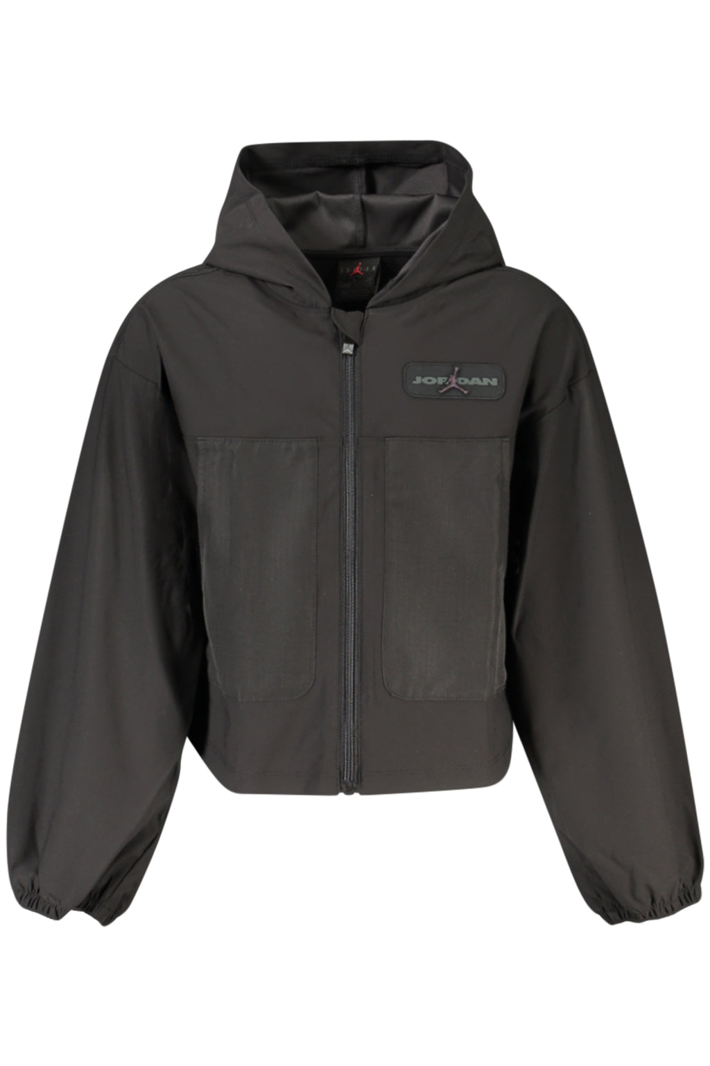 JORDAN JACKET FOR GIRLS, BLACK