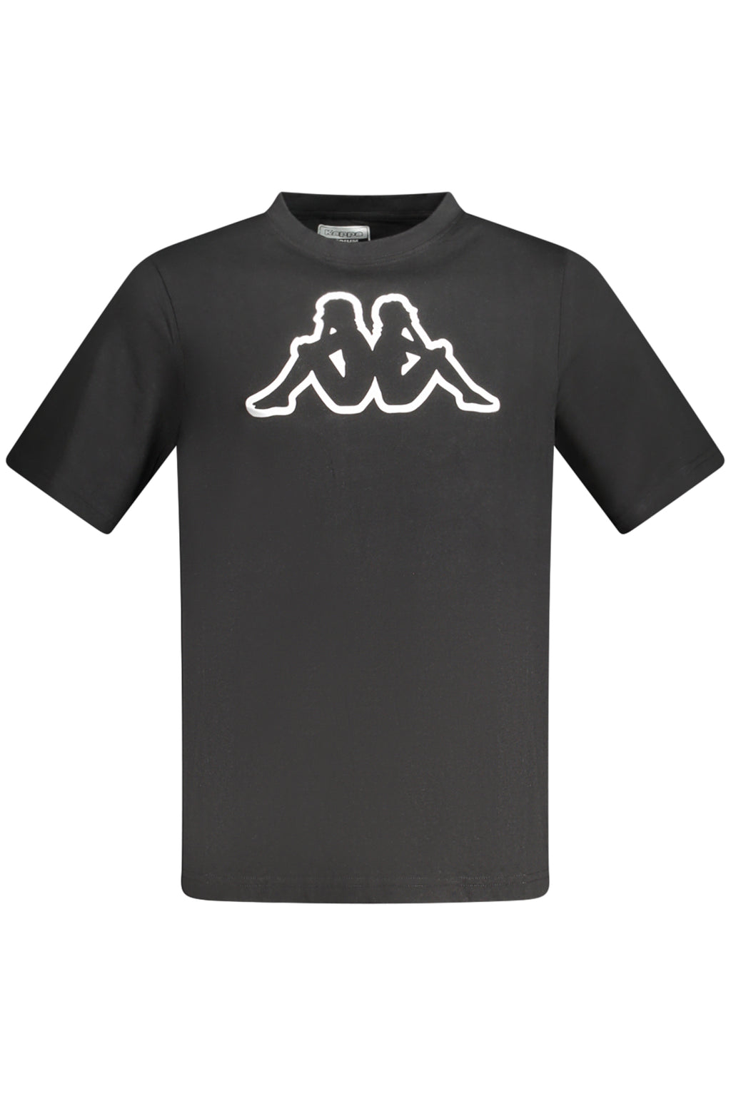 KAPPA SHORT SLEEVE T-SHIRT MEN BLACK