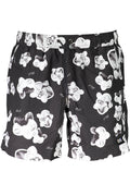 KARL LAGERFELD BEACHWEAR SWIMSUIT BLACK MEN'S BOTTOM